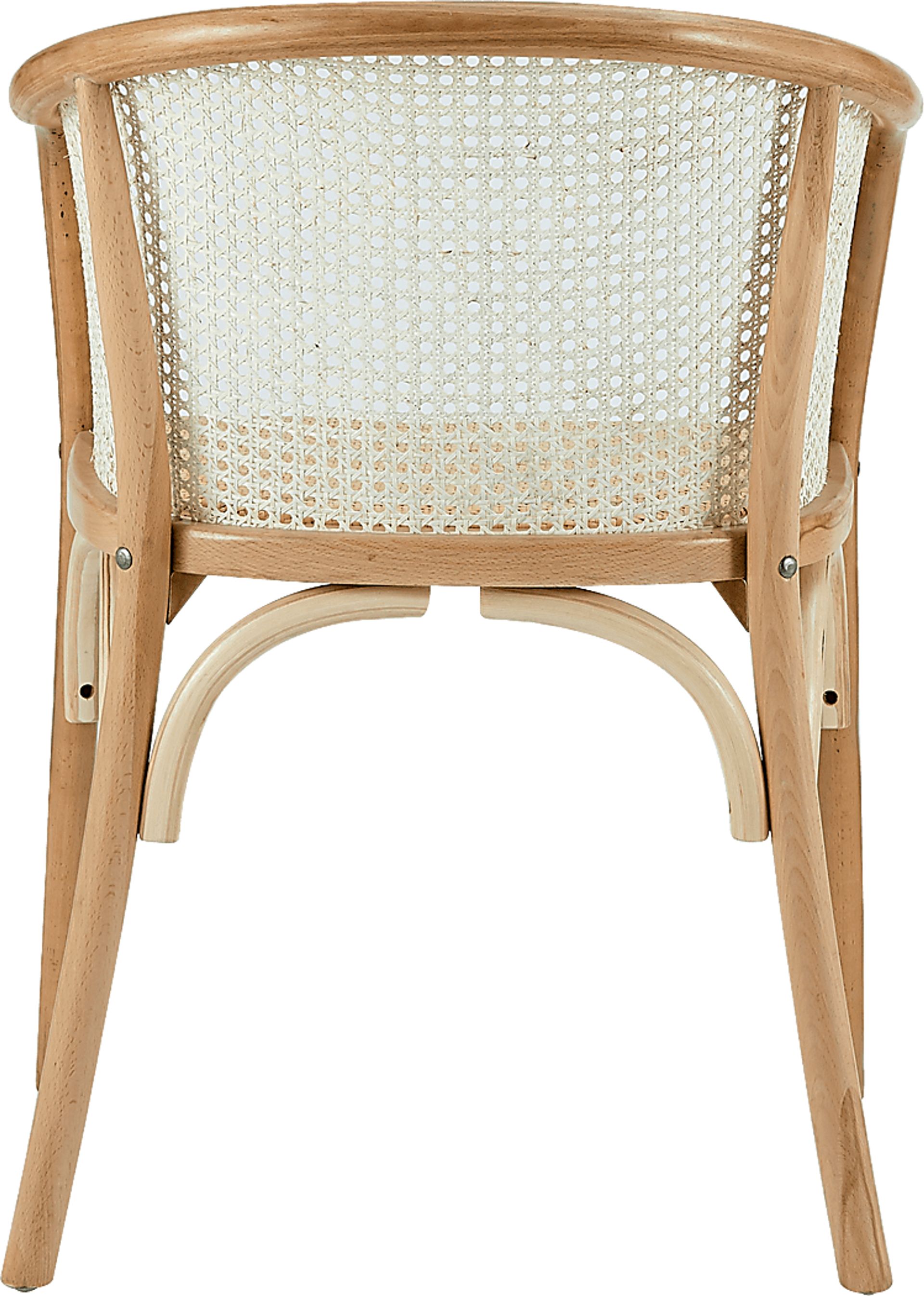 Cahic Natural Arm Chair - Image 4