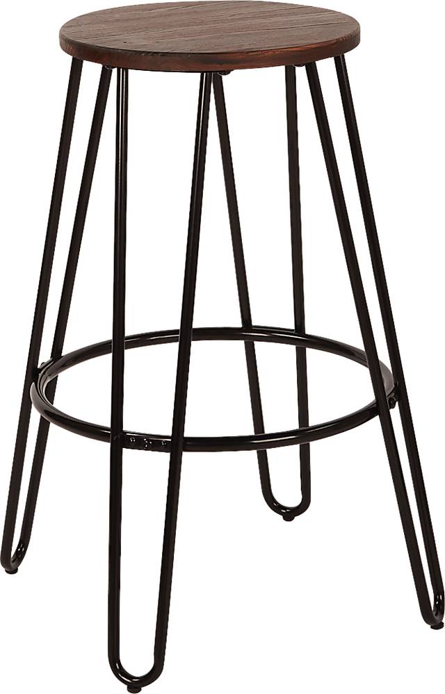 Cahita Black Counter Height Stool (Set of 2) - Thumbnail - Image 1
