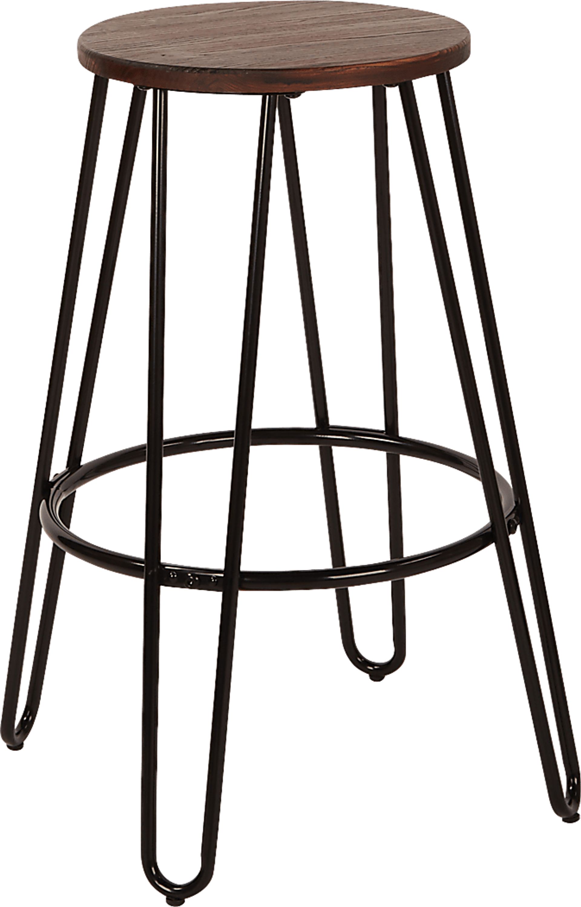 Cahita Black Counter Height Stool (Set of 2) - Image 1