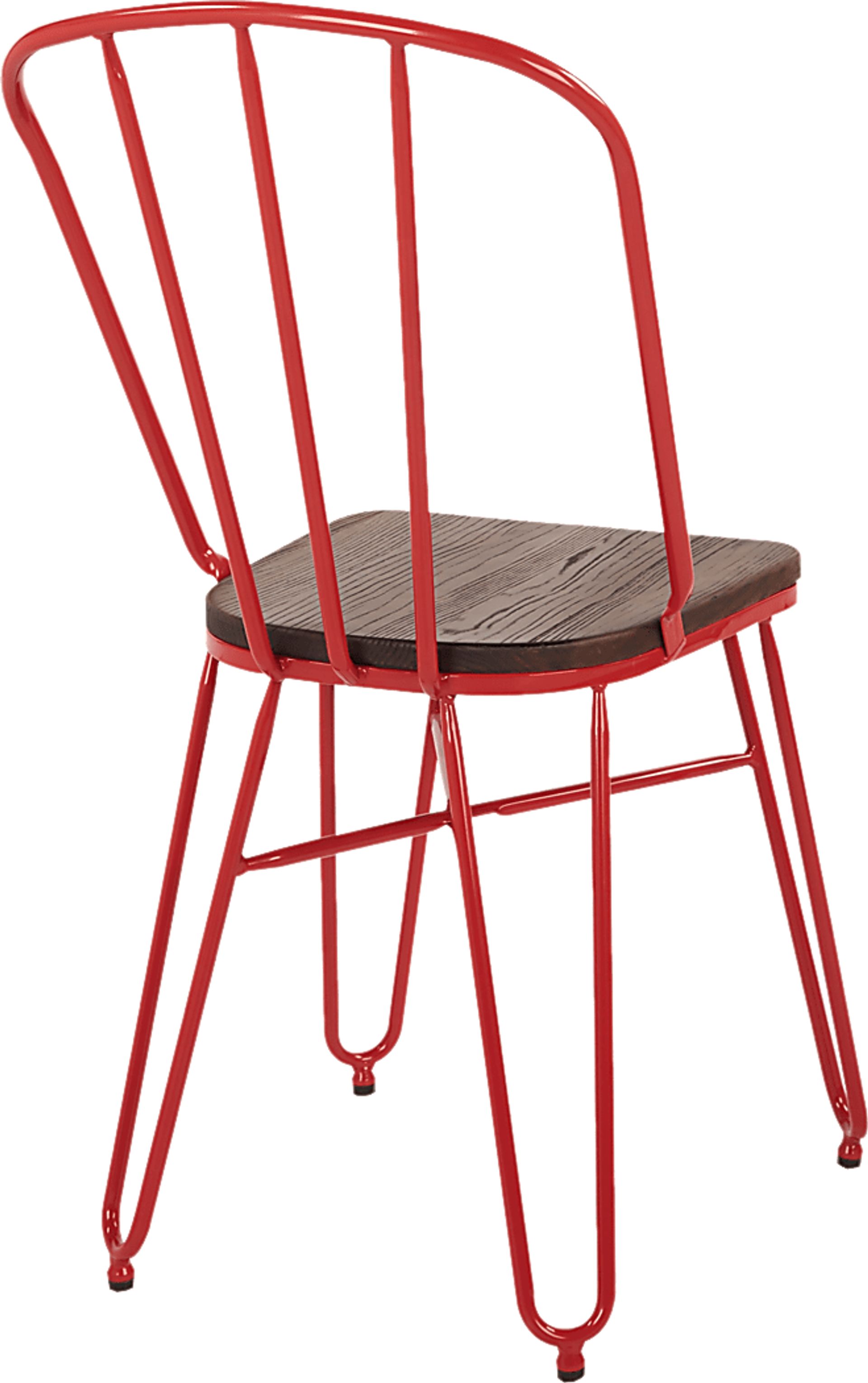 Cahita Red Side Chair (Set of 2) - Image 2