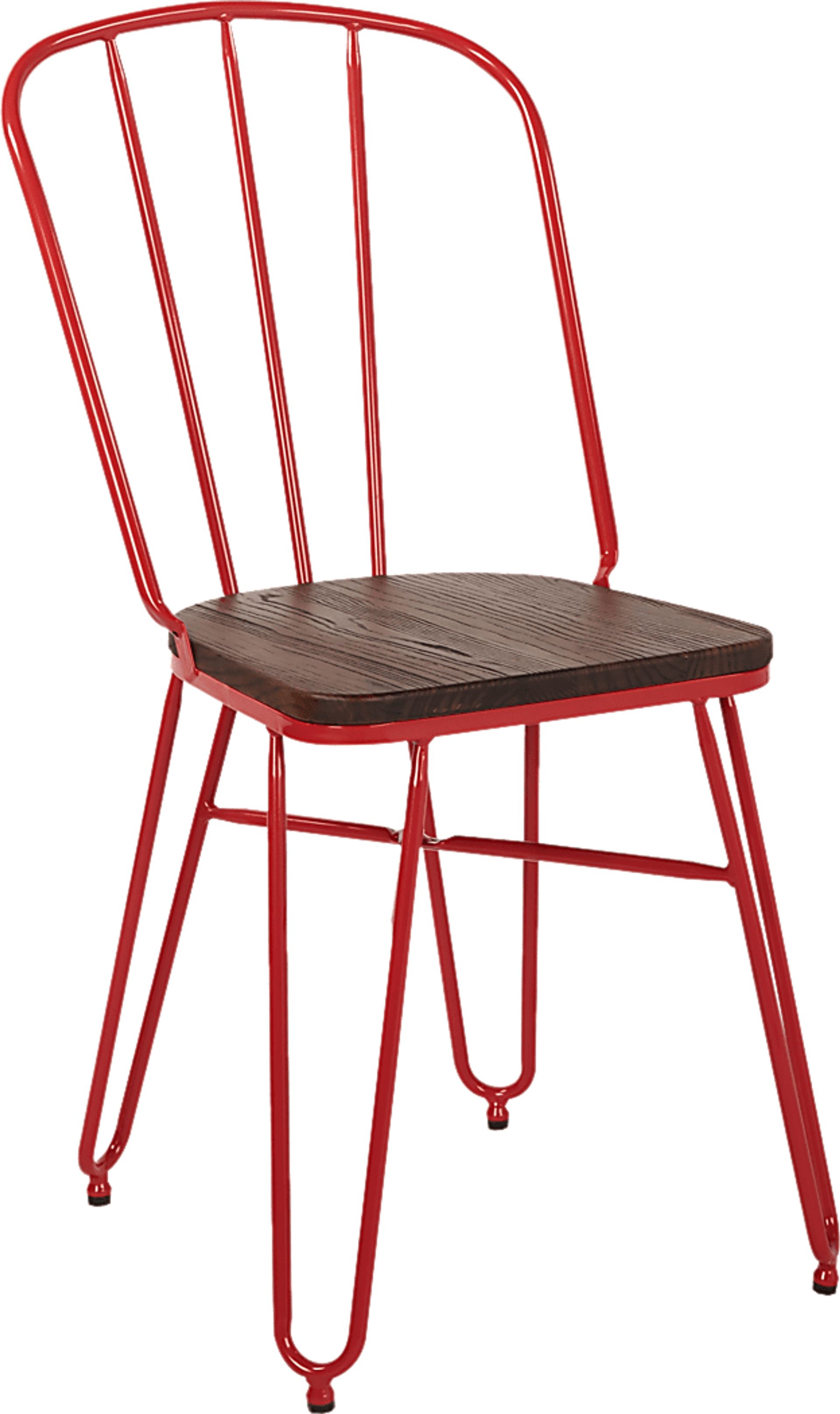 Cahita Red Side Chair (Set of 2) - Image 1