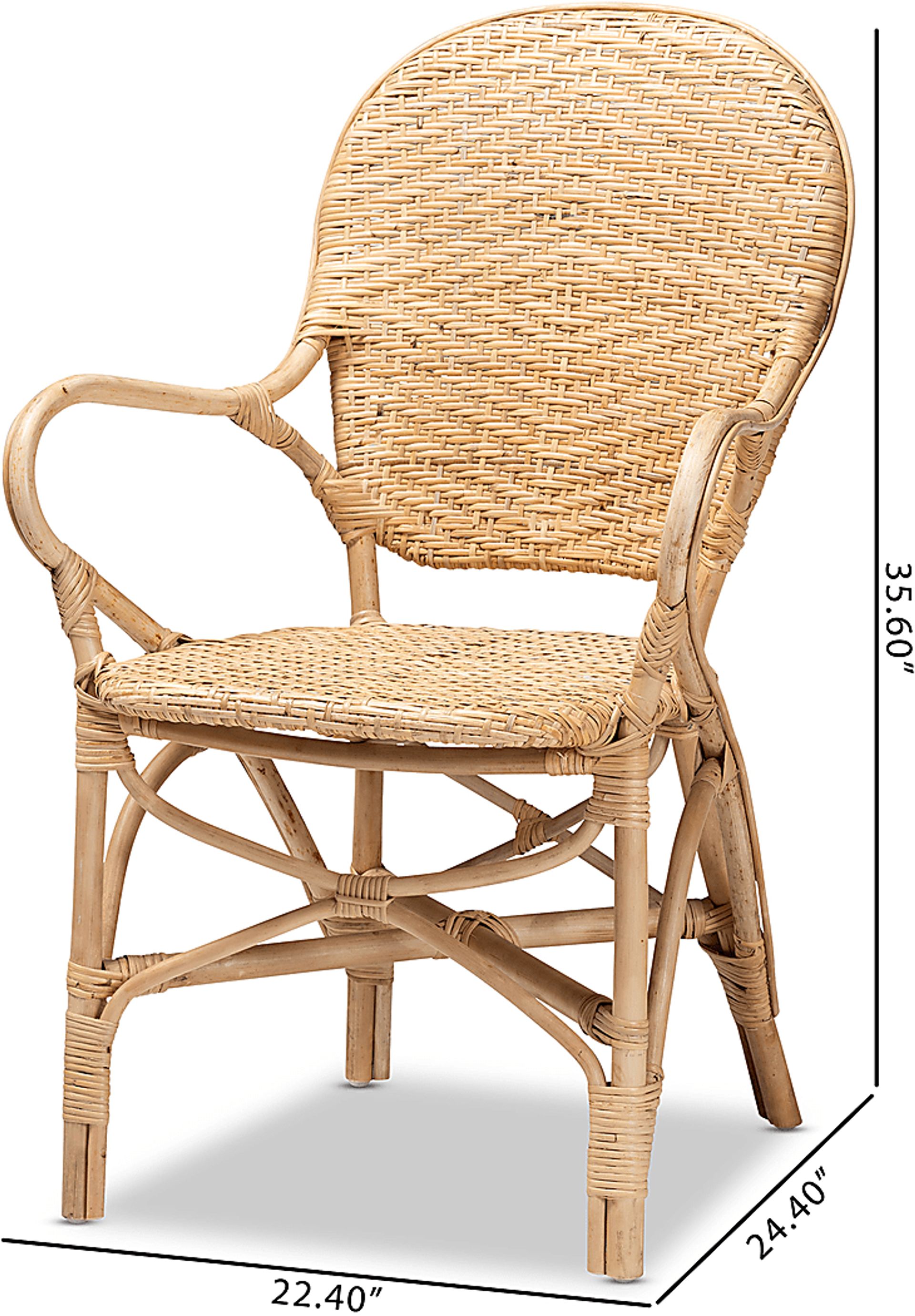 Cahners Brown Dining Chair - Image 10