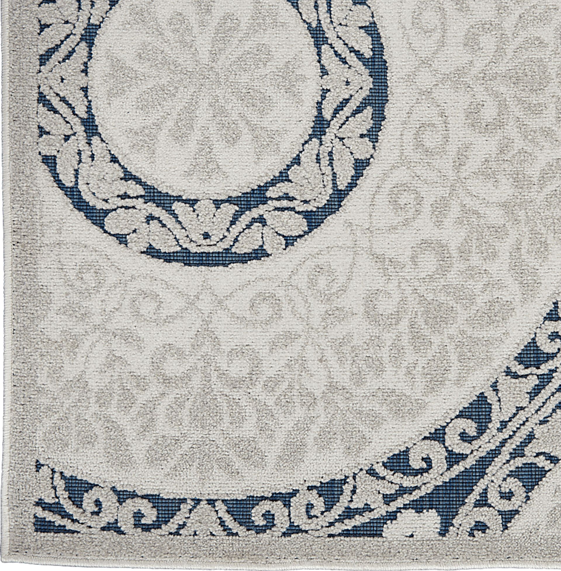 Caiden Blue 5' x  7' Indoor/Outdoor Rug - Image 3