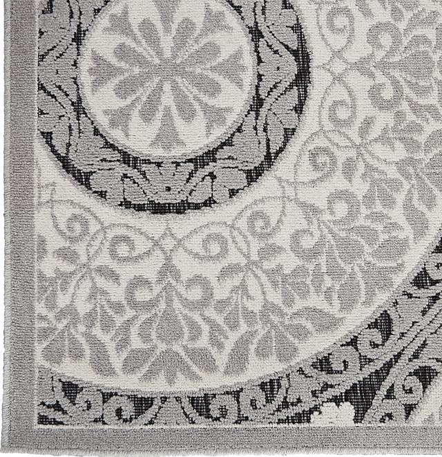 Caiden Gray 5' x 7' Indoor/Outdoor Rug - Thumbnail - Image 4