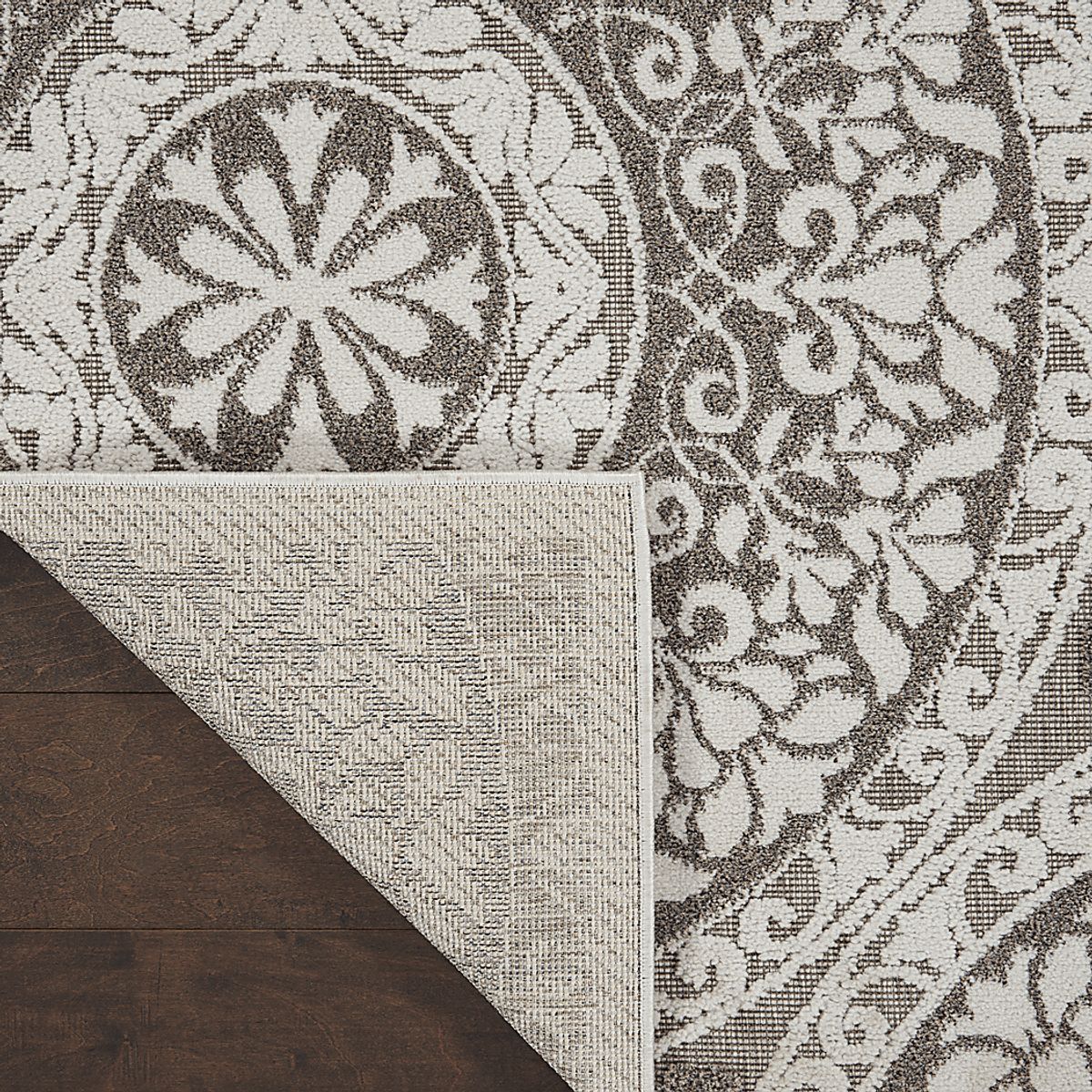 Caiden Taupe Beige Outdoor Rug | Rooms to Go