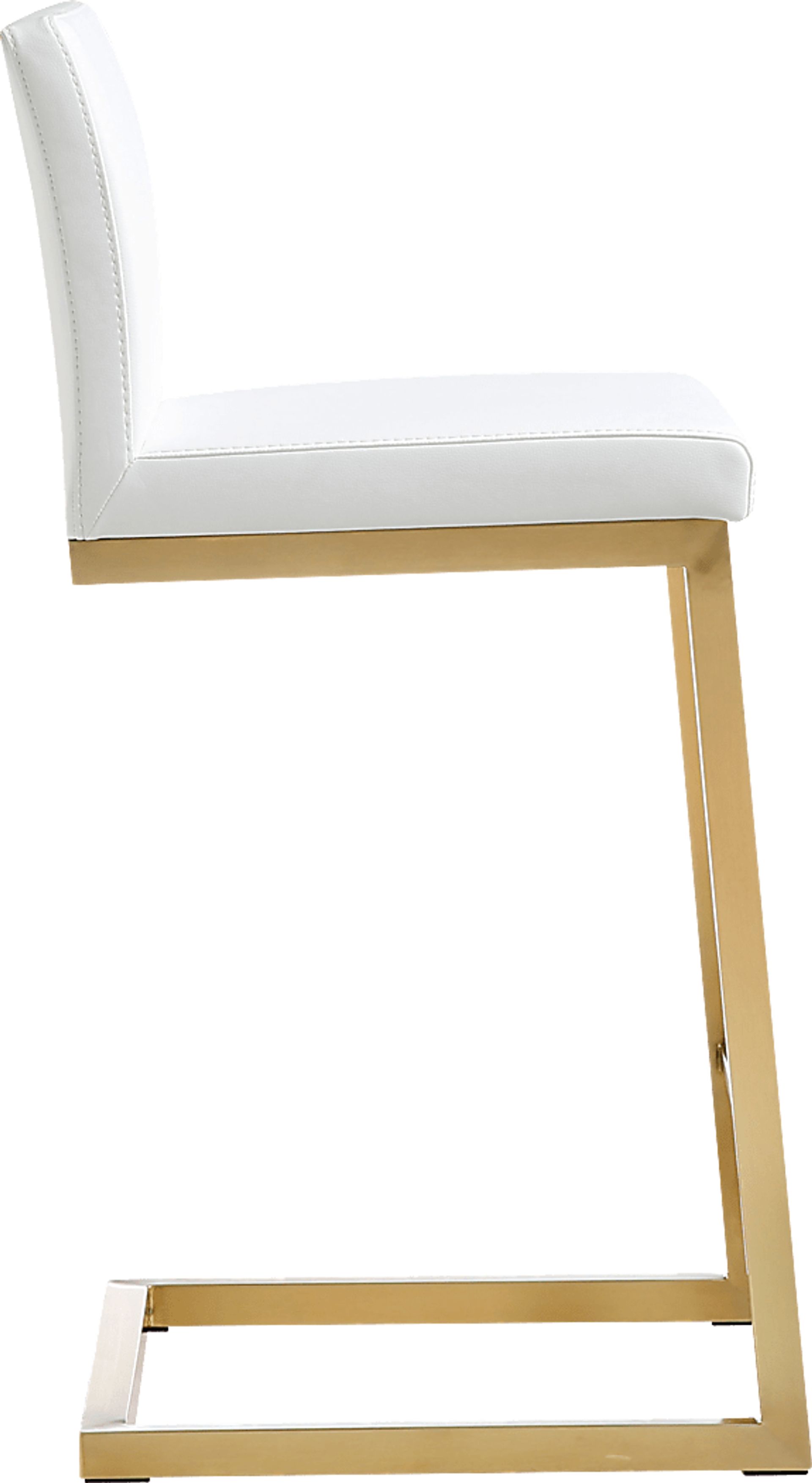 Cailalane White Counter Height Stool, Set of 2 - Image 3