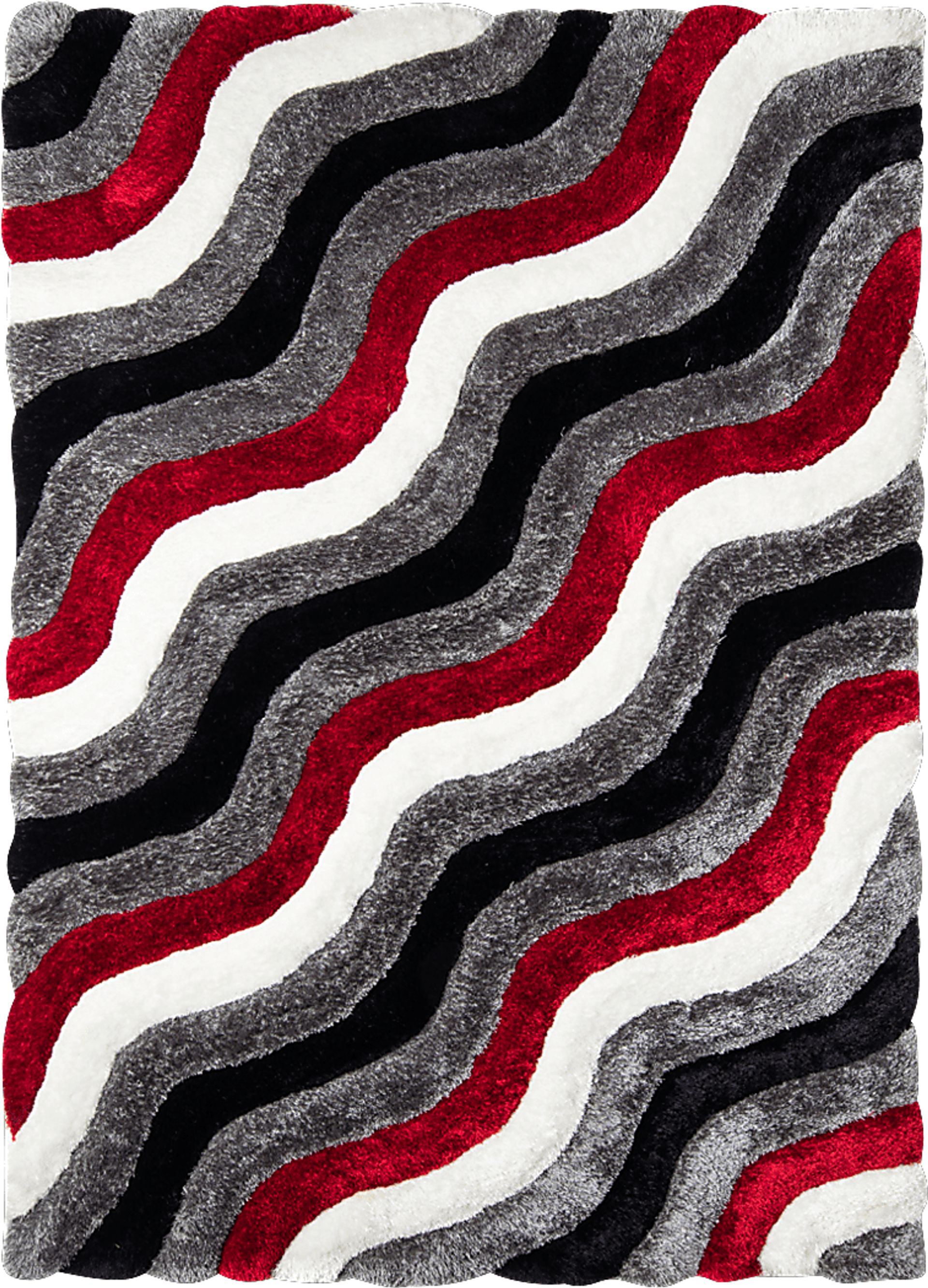 Cailean Red 5' x 7'3 Rug - Image 1