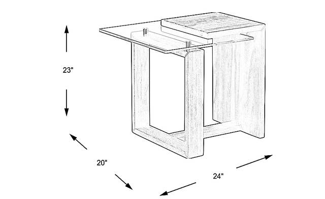 Dimension Image. Please refer to the Dimension Tab on this page for dimension details.