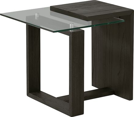 Cailee Black End Table