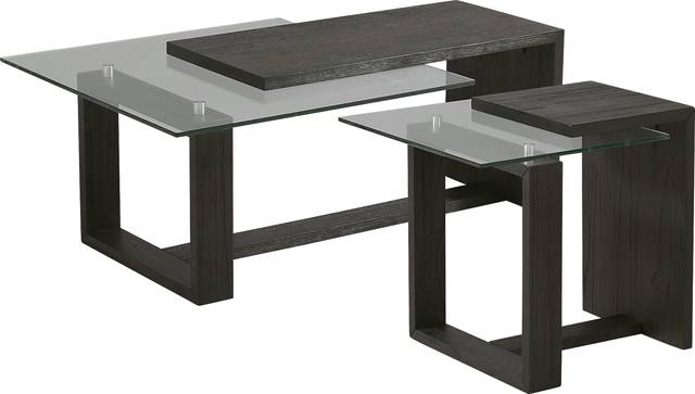 Cailee Black Tables, Set of 2 - Thumbnail - Image 1