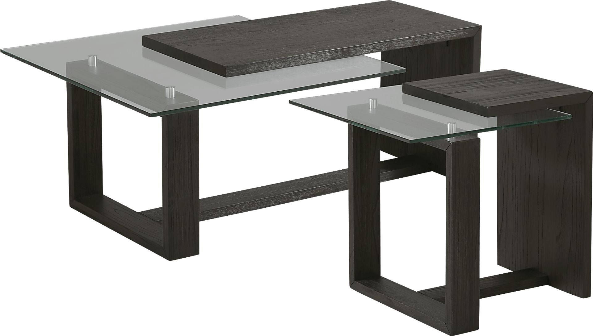 Cailee Black Tables, Set of 2 - Image 1