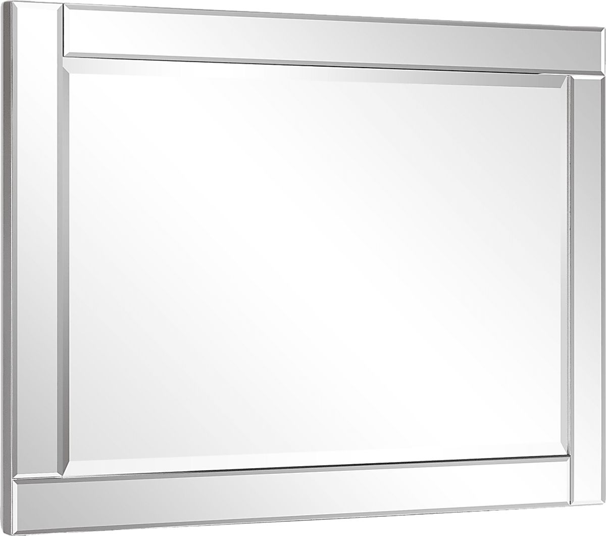 Caimbrae II Translucent White Mirror | Rooms to Go