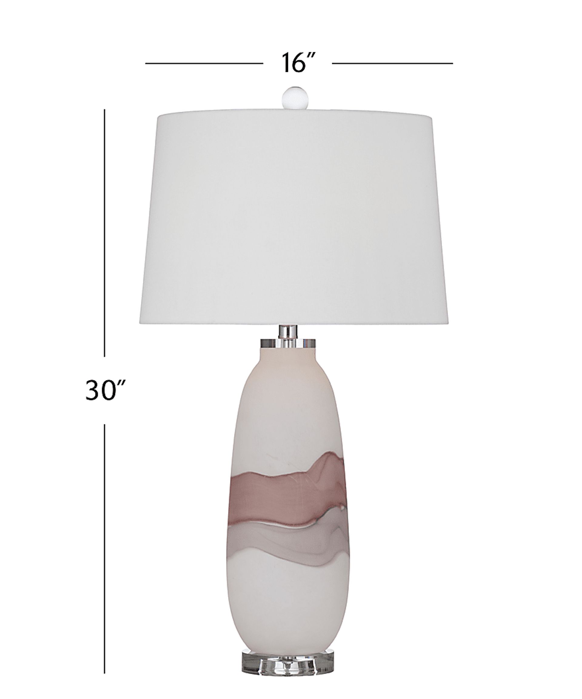 Cain Shade Beige Lamp - Image 4