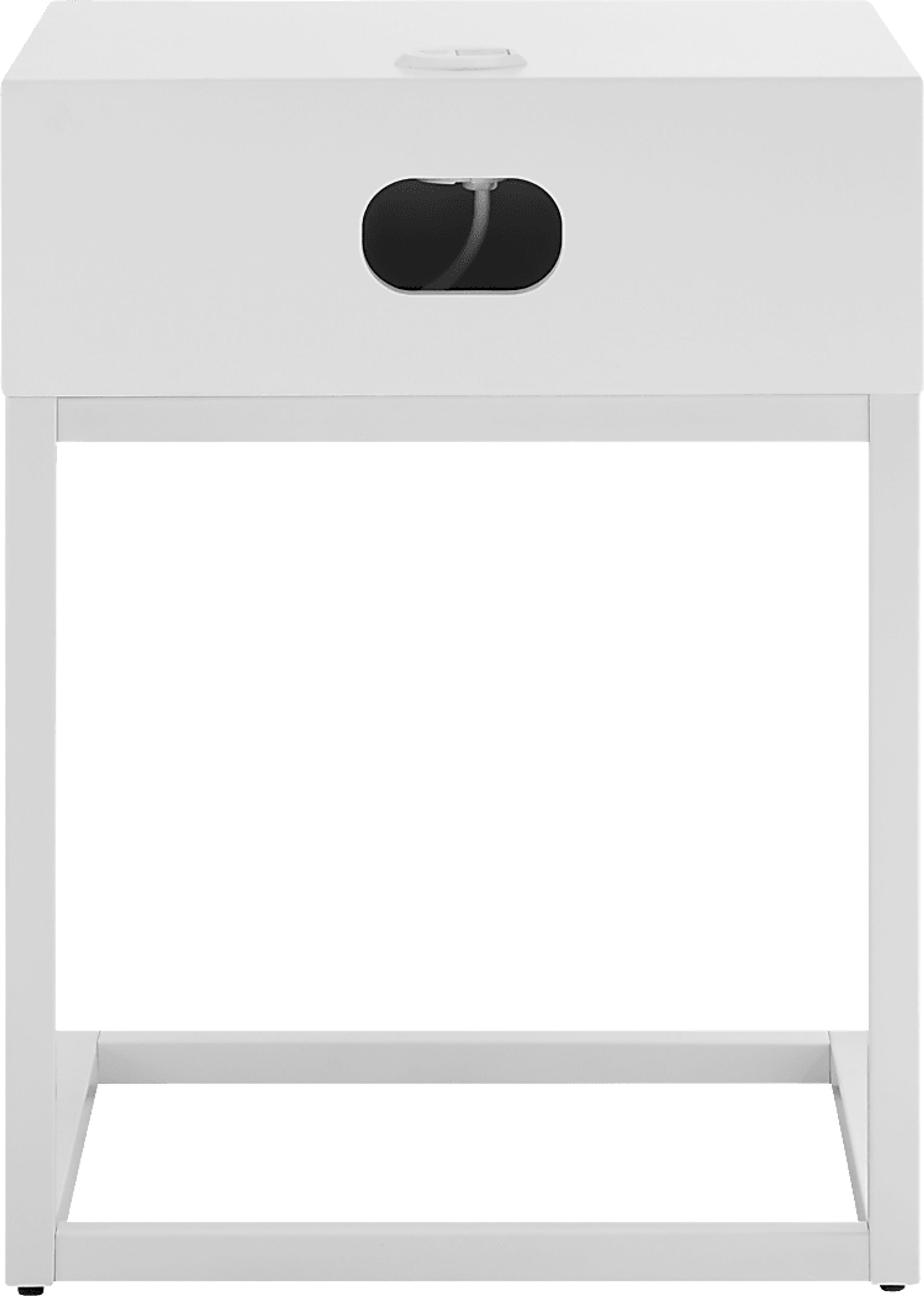 Caique White End Table - Image 6