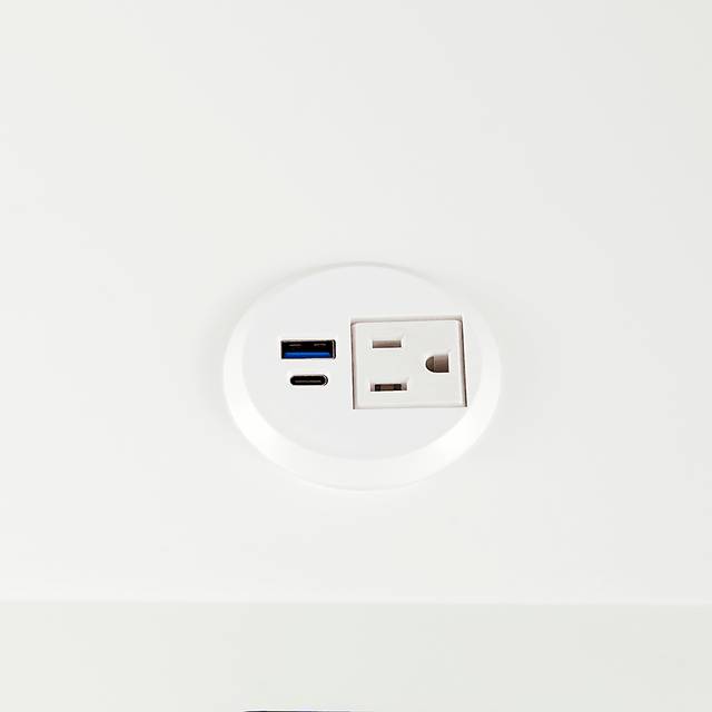 Caique White End Table - Thumbnail - Image 7