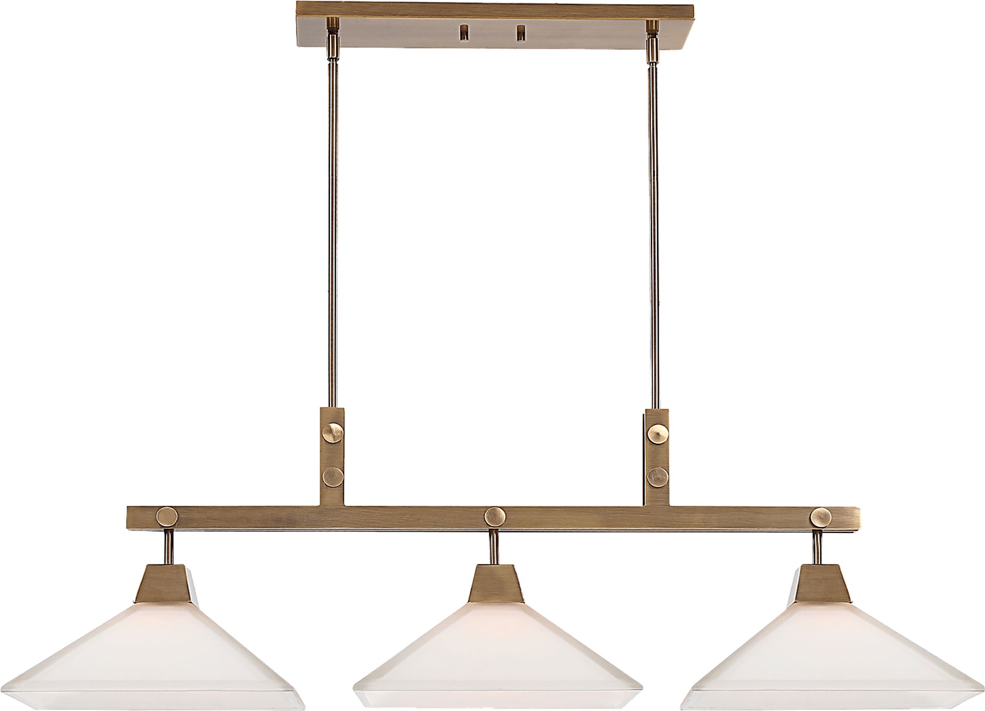 Caira Drive Brass Chandelier - Image 4