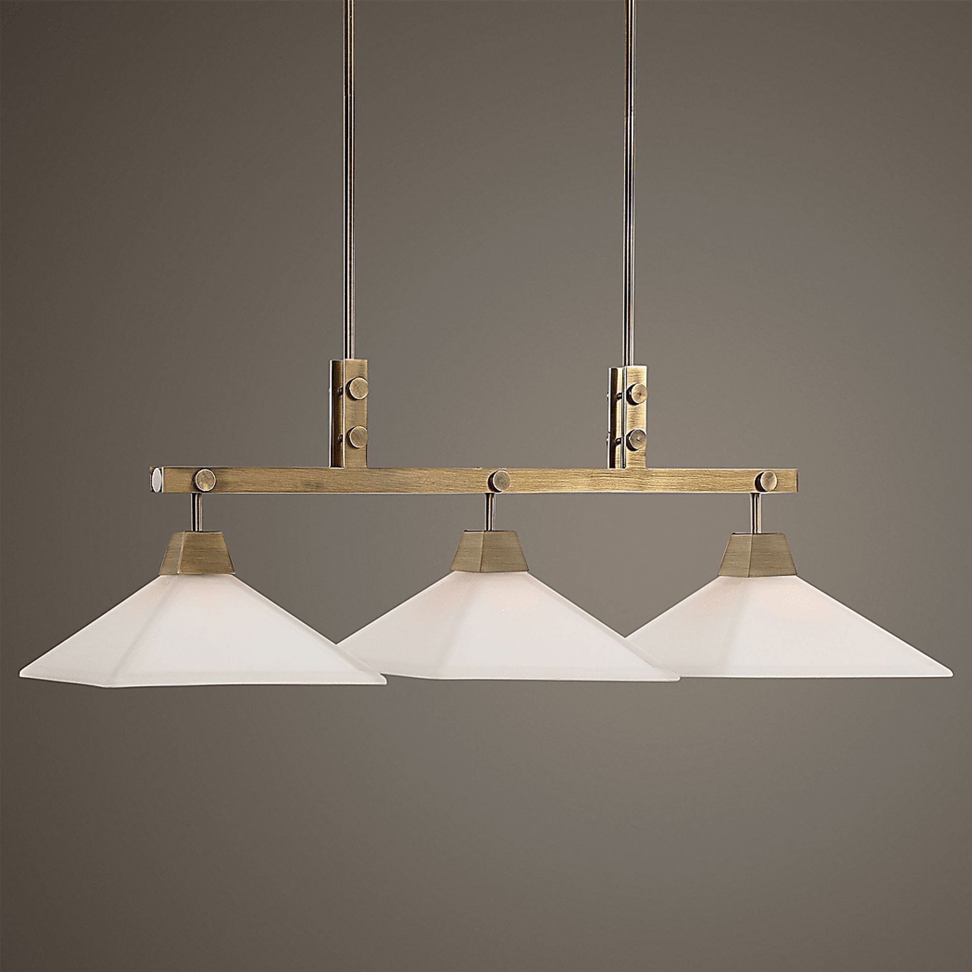 Caira Drive Brass Chandelier - Image 5
