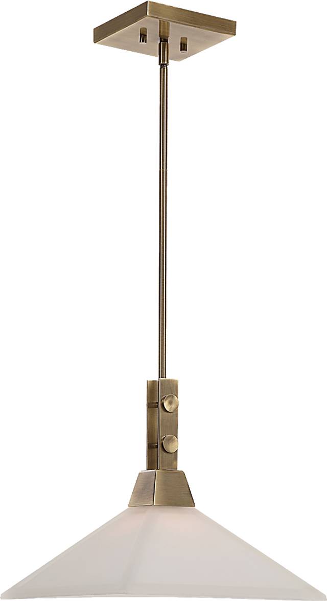 Caira Drive Brass Pendant - Thumbnail - Image 2