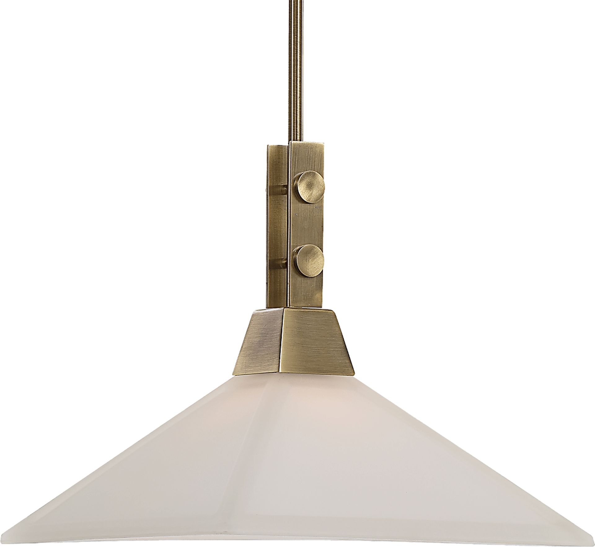Caira Drive Brass Pendant - Image 3