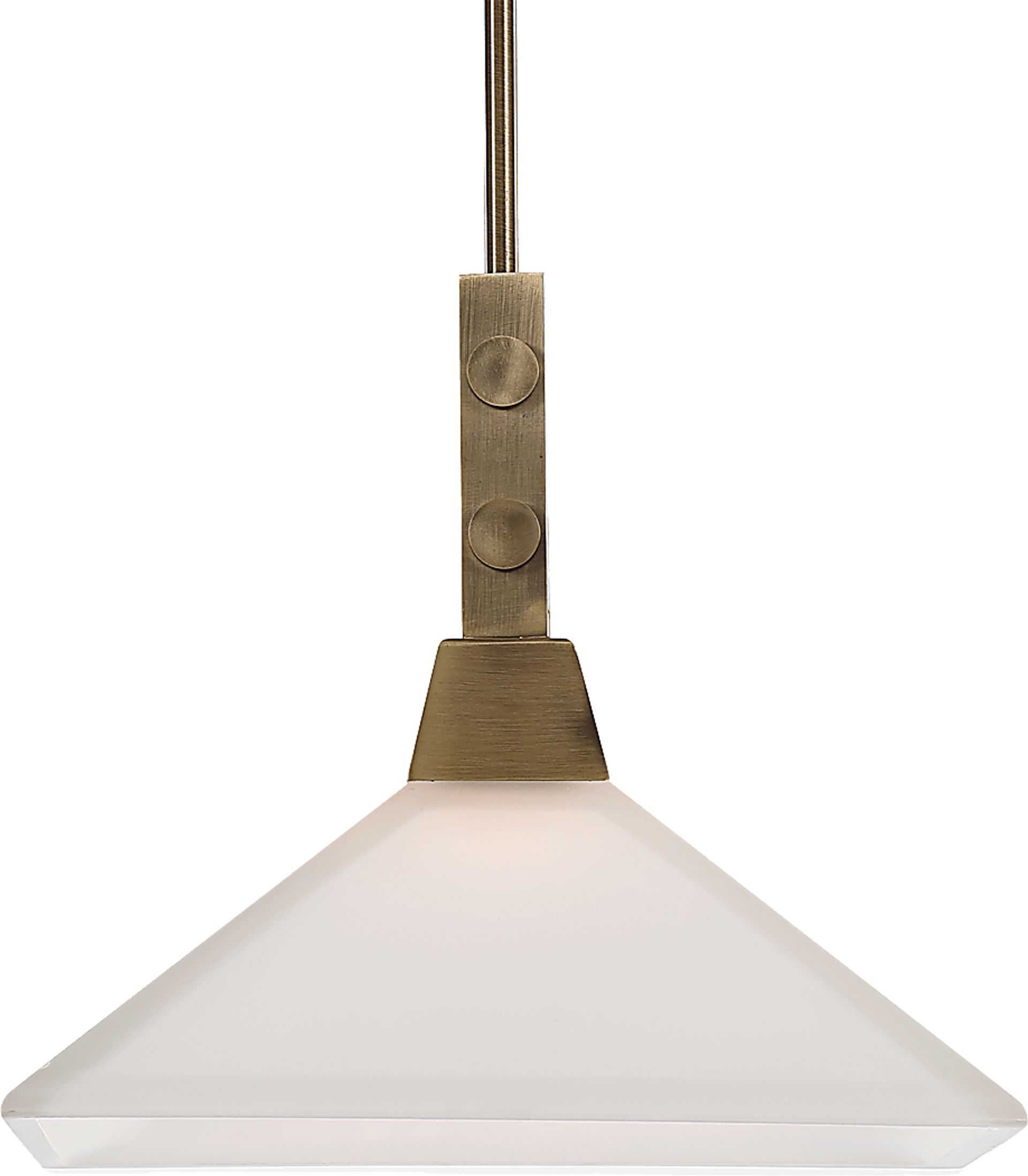 Caira Drive Brass Pendant - Image 4