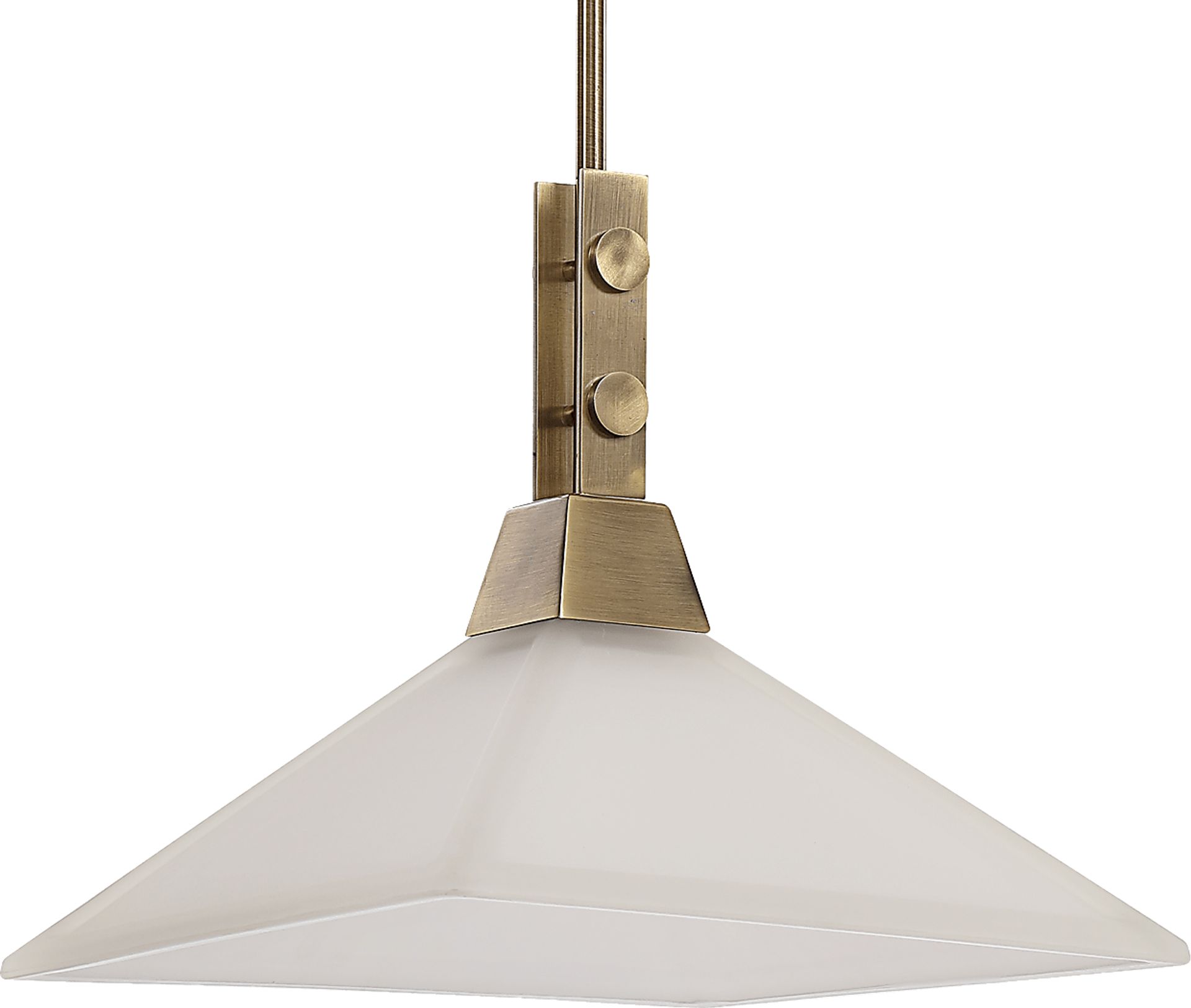 Caira Drive Brass Pendant - Image 5