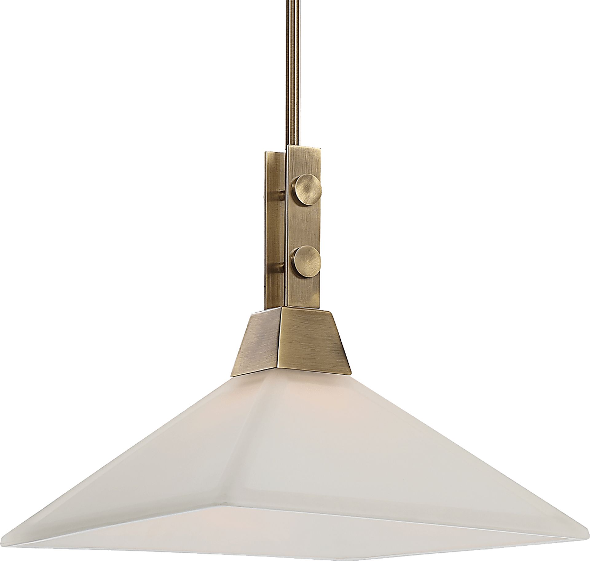 Caira Drive Brass Pendant - Image 7