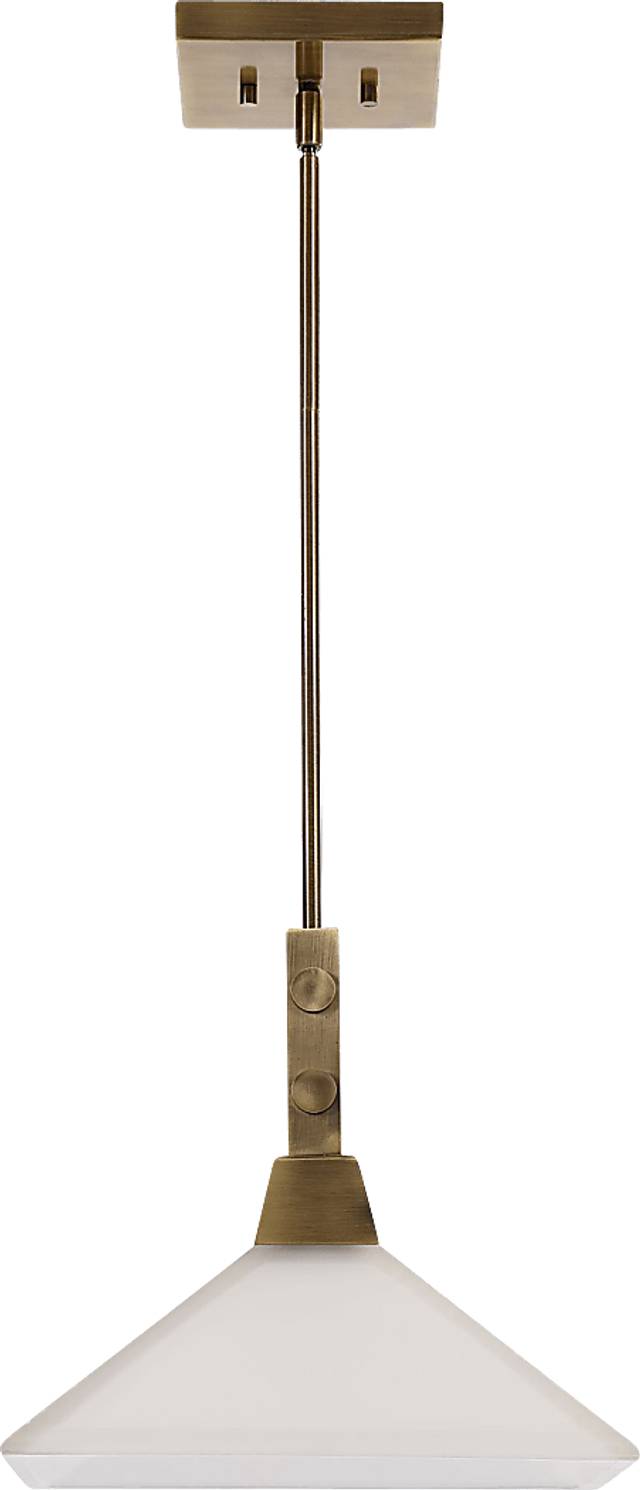 Caira Drive Brass Pendant - Thumbnail - Image 1