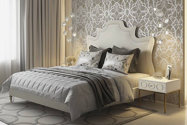 Cairncross Cream King Bed - Thumbnail - Image 2