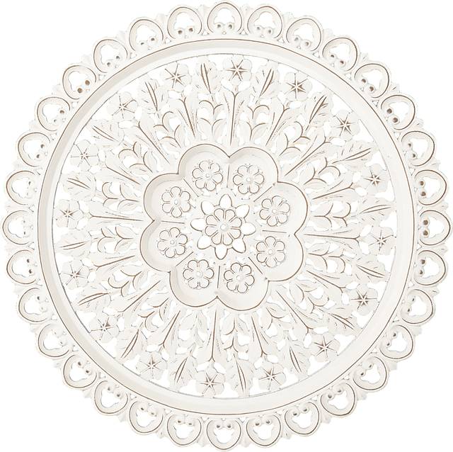 Cairngale White Wall Decor - Thumbnail - Image 1