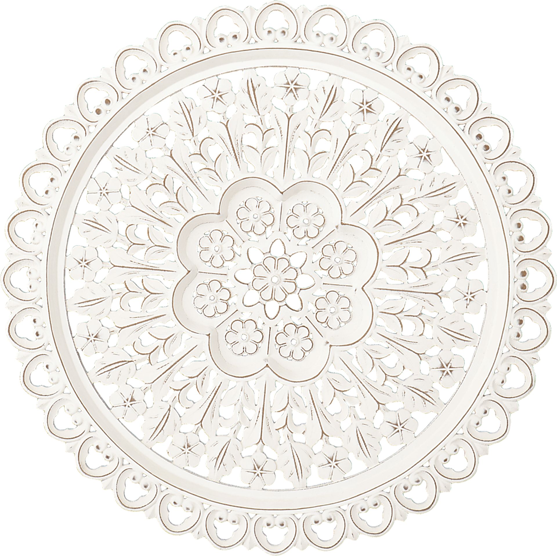 Cairngale White Wall Decor - Image 1