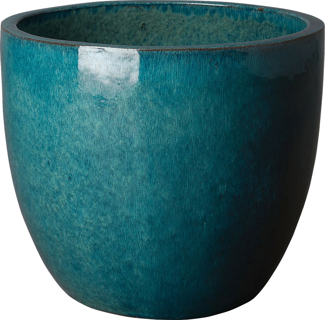 Caistor Teal Planter