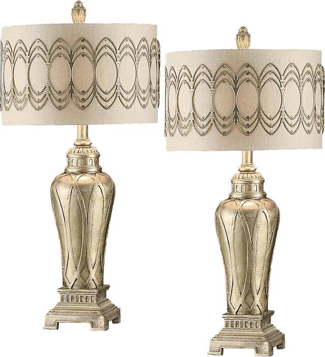 Caithness Silver Lamp, Set of 2 - Thumbnail - Image 1