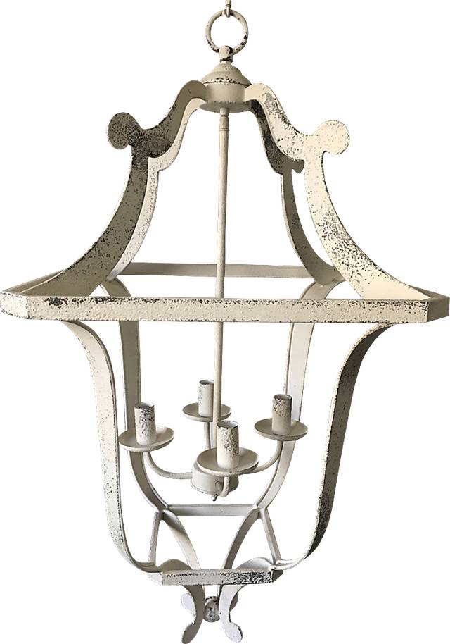 Caitlin Nicole White Chandelier - Thumbnail - Image 1