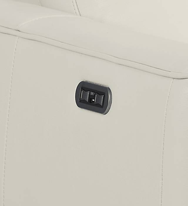 Calabra Ice Leather 3 Pc Reclining Living Room - Thumbnail - Image 8