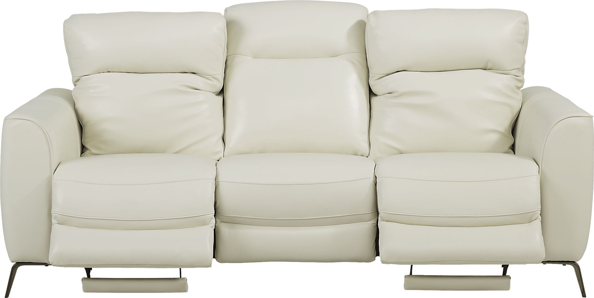 Calabra Ice Leather 6 Pc Reclining Living Room - Image 3