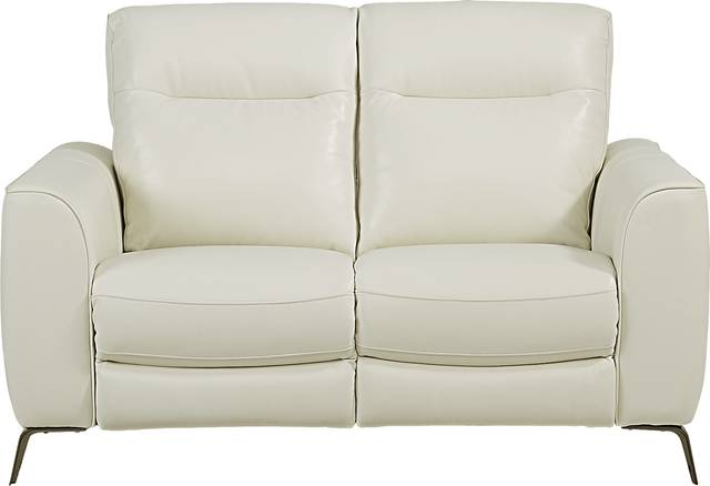 Calabra Ice Leather 5 Pc Living Room with Reclining Sofa - Thumbnail - Image 5
