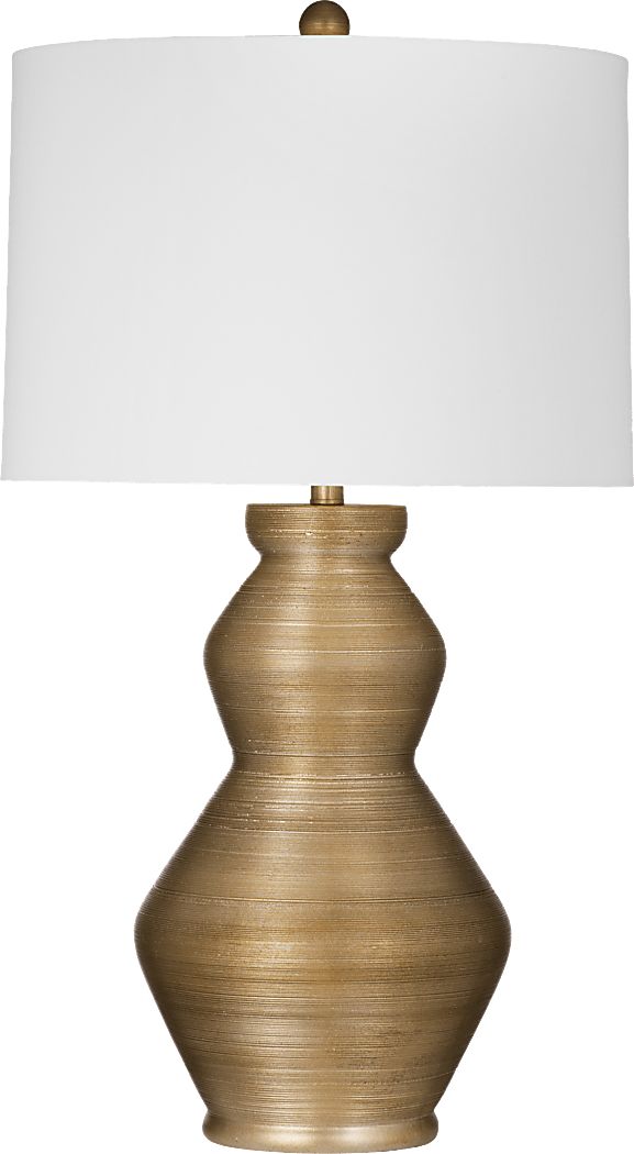 Caladium Creek Gold Lamp