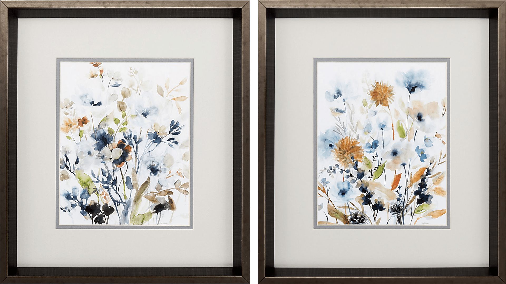 Calahonda Beige Artwork, Set of 2 - Image 1