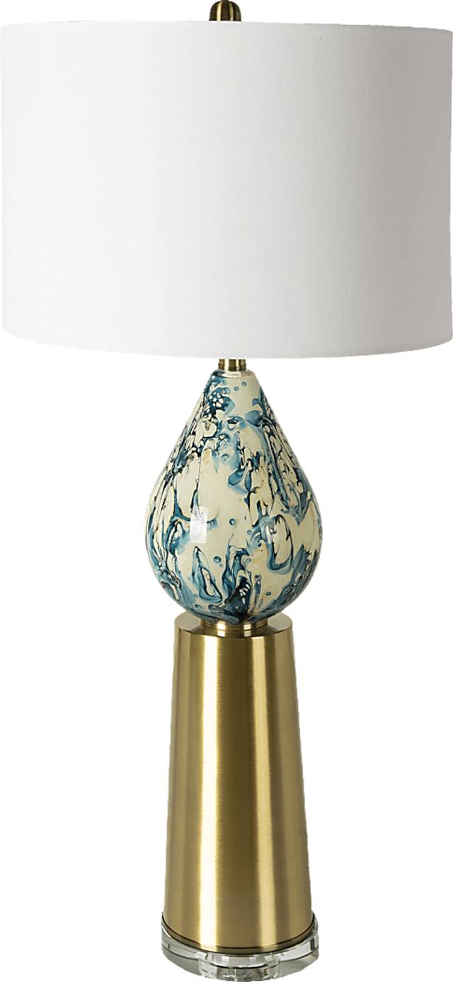 Calais Cave Blue Lamp - Thumbnail - Image 1