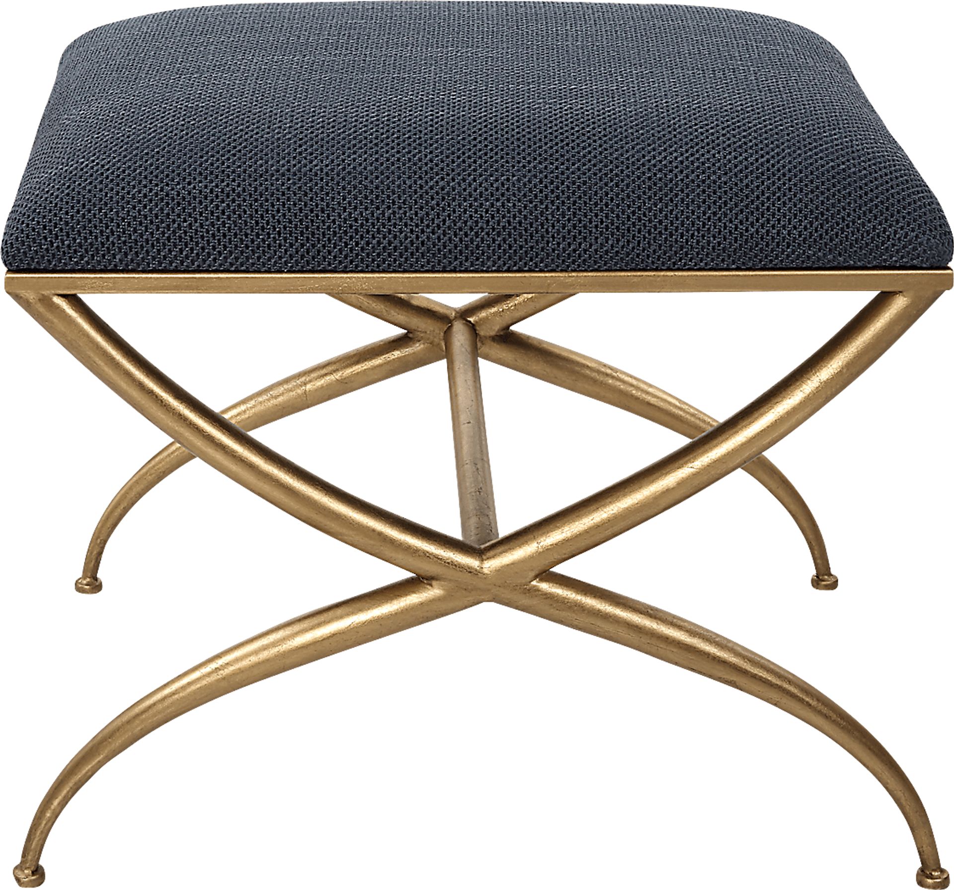 Calaria Navy Accent Bench - Image 4