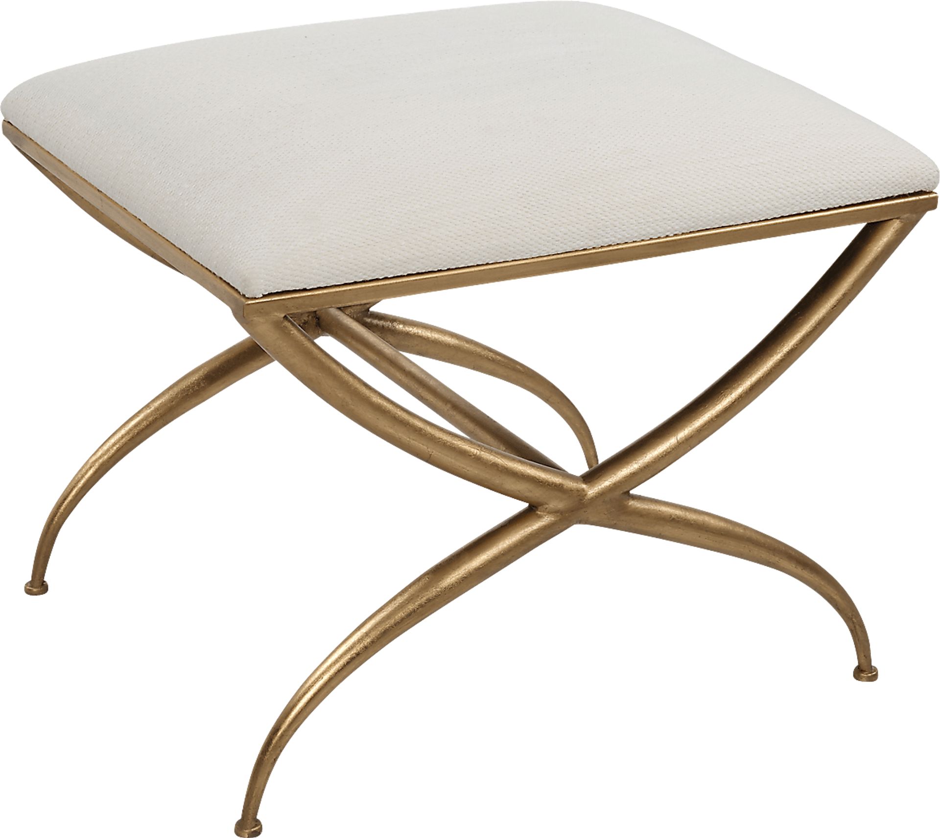 Calaria White Accent Bench - Image 1