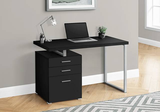 Calavetti Black Desk - Thumbnail - Image 2