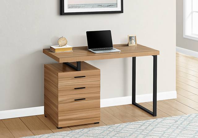 Calavetti Brown Desk - Thumbnail - Image 2