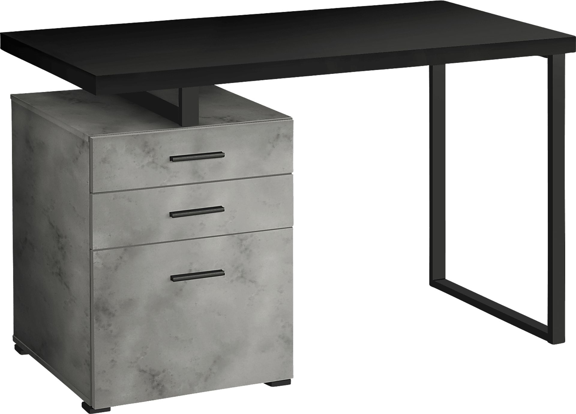 Calavetti Charcoal Desk - Image 1