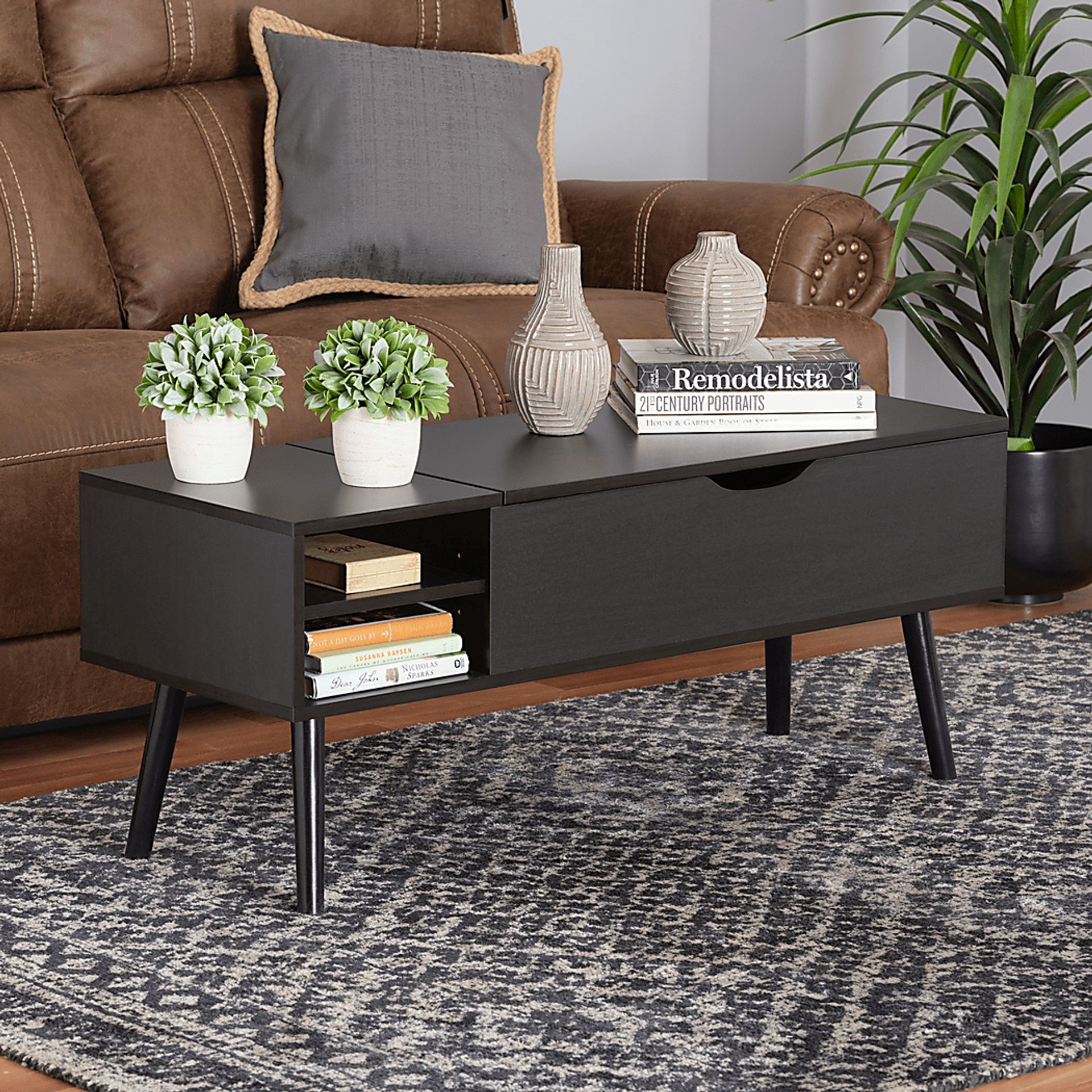 Calawah Black Cocktail Table - Image 2