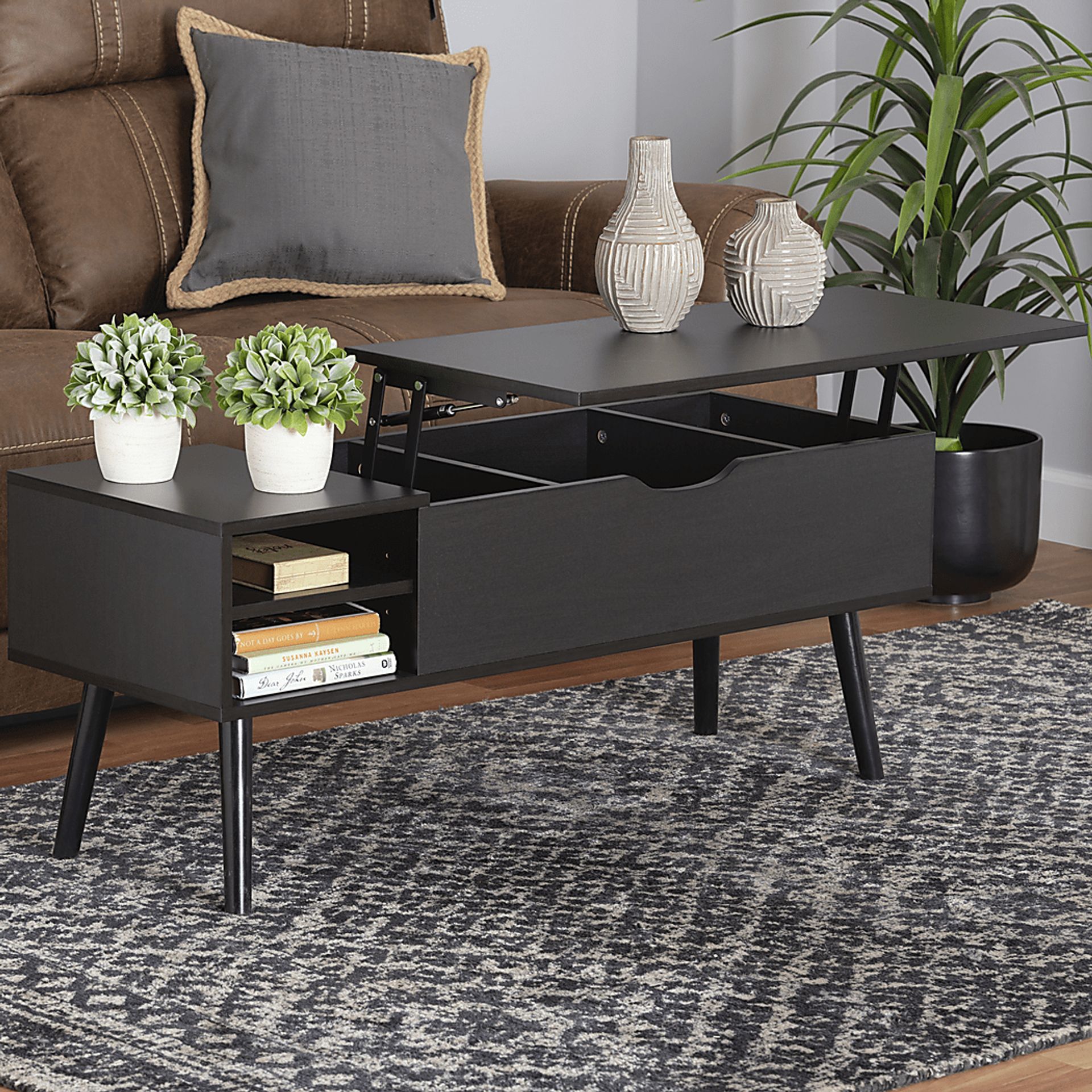 Calawah Black Cocktail Table - Image 3