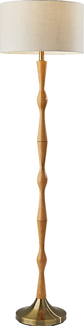 Calawba Way Natural Floor Lamp