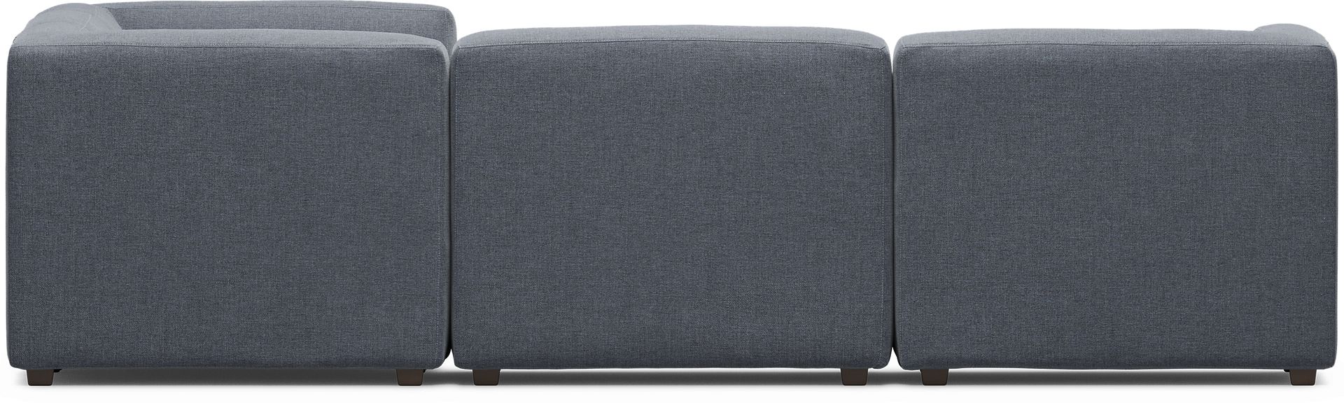 Calay 5 Pc Outdoor Sectional with Denim Slipcovers - Image 3