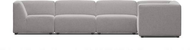 Calay 6 Pc Outdoor Sectional With Ash Slipcovers - Thumbnail - Image 4