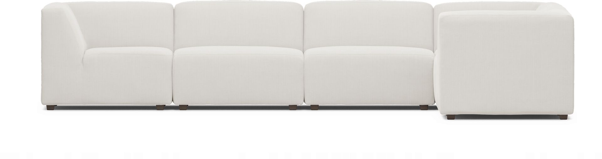 Calay 6 Pc Outdoor Sectional with Vapor Slipcovers - Image 4